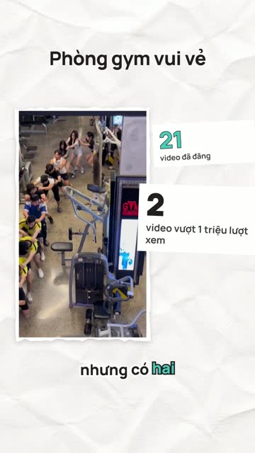 Khung hình mẫu kiểu NC1 ở giây 3: tiêu đề, đoạn video trong khung giấy mép xé, hai thẻ số liệu và phụ đề